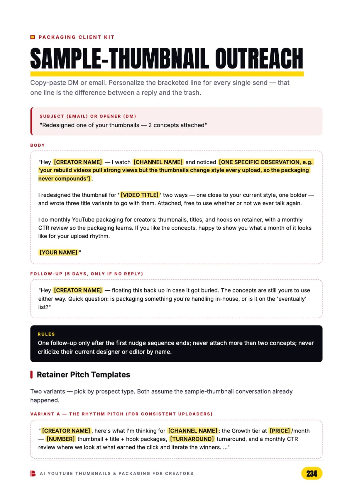 The sample-thumbnail outreach script